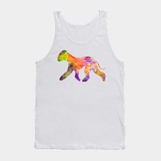 Bedlington Terrier in watercolor Tank Top